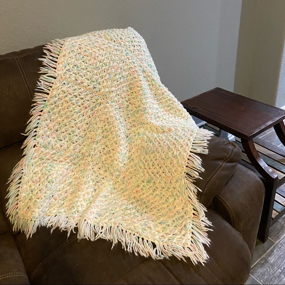 Handmade baby blanket afghan